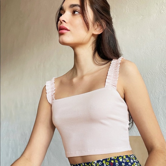 Sunday Best Tops - NWOT Sunday Best Aritzia Firecracker Crop Top